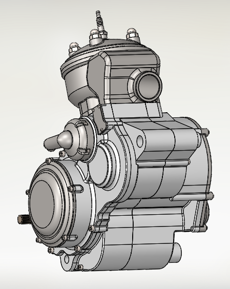 300cc摩托车发动机